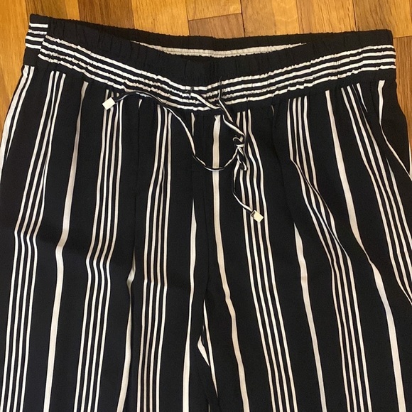 Cynthia Rowley Women’s Black and White Pants Size L - Picture 3 of 5